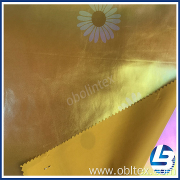 OBL20-951 Hot Sale Design Polyester Foil Print Fabric